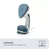 Ariete 6246 Duetto Garment Iron - Vertical Iron and Iron with Non-stick Ceramic Plate - 1000 Watt - White and Blue