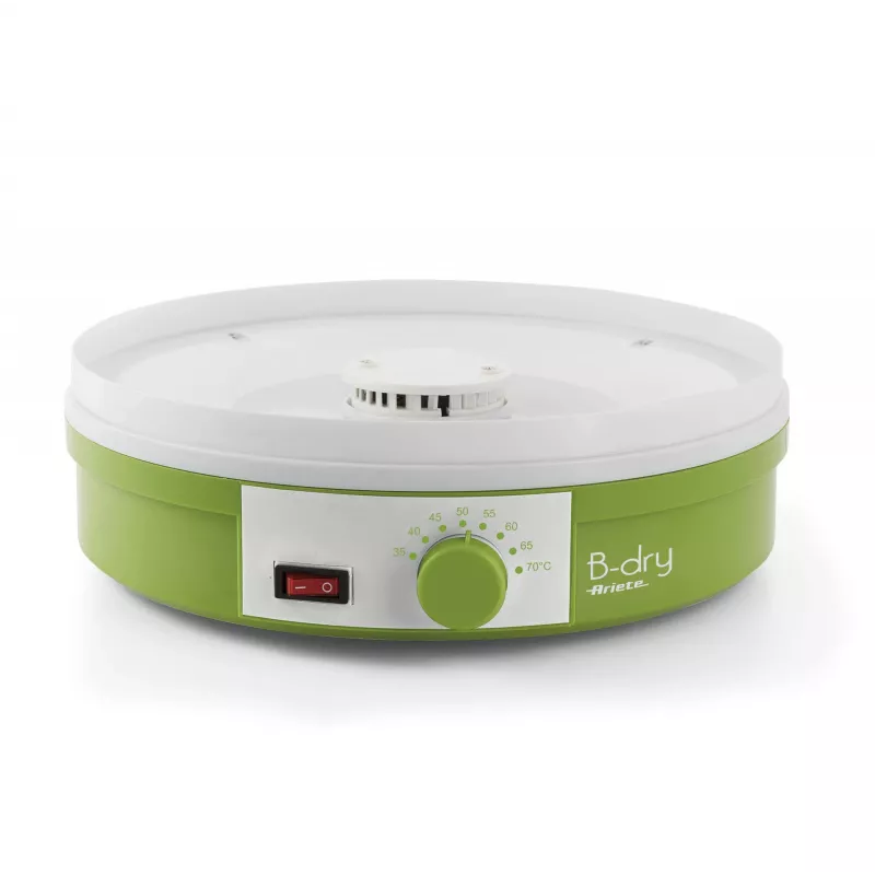 Ariete 616 B-Dry Dehydrator - Food Dehydrator - Fruit, Vegetables, Dehydrated Meat - Temperature 35 ° C / 70 ° C - 245 Watt - Green
