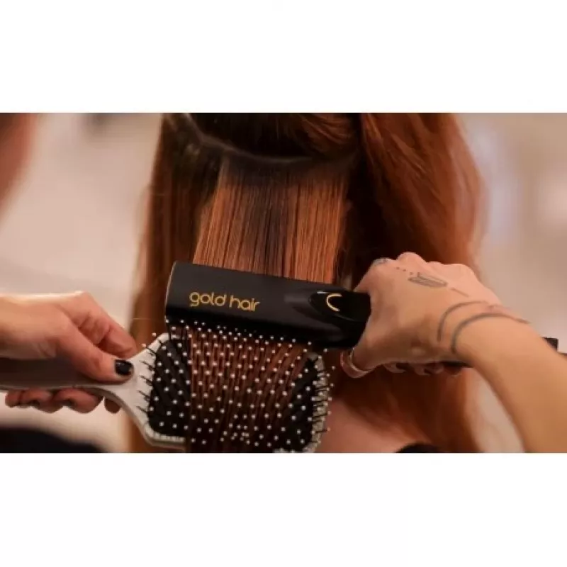 Ariete 8144 Straightening iron Warm Black, Gold 46 W 2.5 m