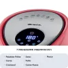 Ariete 4618 Airy Fryer XXL - Air Fryer - Fry 2.5 kg of French Fries - 7Liters - Cooking Without Oil and Fat - 1800 Watt - Red