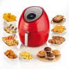 Ariete 4618 Airy Fryer XXL - Air Fryer - Fry 2.5 kg of French Fries - 7Liters - Cooking Without Oil and Fat - 1800 Watt - Red
