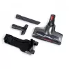 Ariete 2757 22v Lithium - Wireless Electric Broom - 3 Filtration Levels - 2200 mAH Li-Ion battery - Accessory kit included - Red