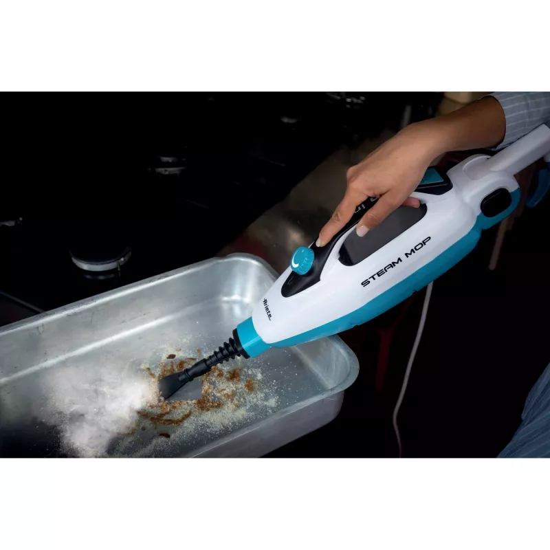 Ariete 4175/00 Steam mop 0.35 L 1500 W White, Light Blue