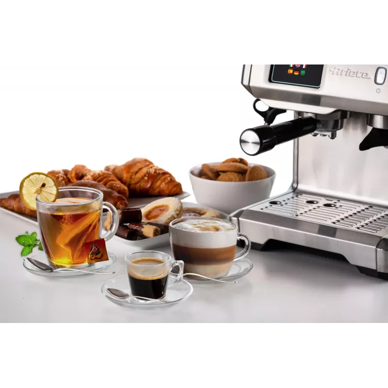Ariete Espresso coffee machine 1312, Espresso machine, 2 L, Coffee beans, Built-in grinder, 1600 W, Silver