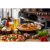 Ariete 917 Pizza Oven - Pizza in 4 minutes - Refractory stone plate with non-stick treatment - Max temperature 400 ° - 1200 Watt - Timer 30 '- Black