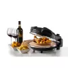 Ariete 917 Pizza Oven - Pizza in 4 minutes - Refractory stone plate with non-stick treatment - Max temperature 400 ° - 1200 Watt - Timer 30 '- Black