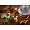 Ariete 643 Ice Cream Maker Party Time, Ice cream making machine, 12W, 1.5 L capacity, Removable basket with double insulation, Preparation time 30 minutes, Lid for adding ingredients, Red