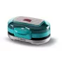 Ariete 205 Hamburger Maker Party Time, Hamburger making machine, 1200 W, Double non-stick plates, 2 compartments, Easy to clean, blue
