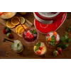 Ariete 76 Ice Crusher Party Time, Ice Crusher Machine, 30 W, Removable Ice Crusher Basket, Stainless Steel Blades, Red