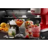 Ariete 76 Ice Crusher Party Time, Ice Crusher Machine, 30 W, Removable Ice Crusher Basket, Stainless Steel Blades, Red