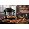 Ariete 927 Pizzeria , Double pizza oven, 2 pizzas in 4 minutes, 2300 W, 2 refractory stones, 2 thermostats, Diameter 32 cm, 5 cooking levels, 2 stainless steel paddles, Red