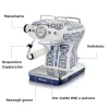 Ariete 1389 Capri coffee machine, 850W, Tank capacity 0.9L, 1 or 2 cups filter, Drip tray, Milk frother