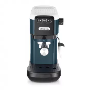Ariete 1399 Espresso coffee machine, For powder and ESE pods, 1300 W, 1.1L capacity, 15 bar pressure, 1, 2 cups and ESE pod filter, Cappuccino, White