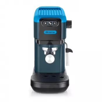 Ariete 1399 Espresso coffee machine, For powder and ESE pods, 1300 W, 1.1L capacity, 15 bar pressure, 1, 2 cups and ESE pod filter, Cappuccino, Blue