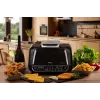 Ariete 4635 Air Fryer Grill, Air Fryer and Grill, Steak Grill, 1700W, Capacity 8L, Frying and Grilling, 8 cooking functions, Timer, Black