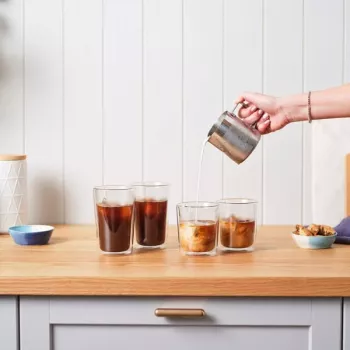 De’Longhi SC319 coffee glass Transparent 2 pc(s) 490 ml