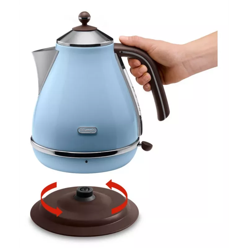 De’Longhi KBOV 2001.AZ electric kettle 1.7 L 2000 W Blue