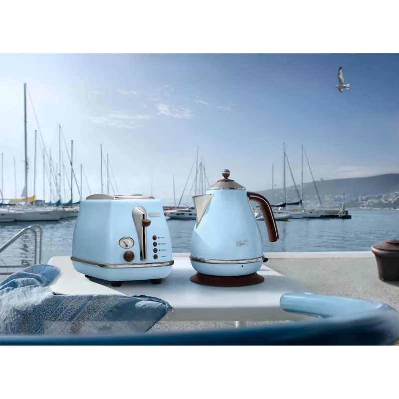 De’Longhi KBOV 2001.AZ electric kettle 1.7 L 2000 W Blue