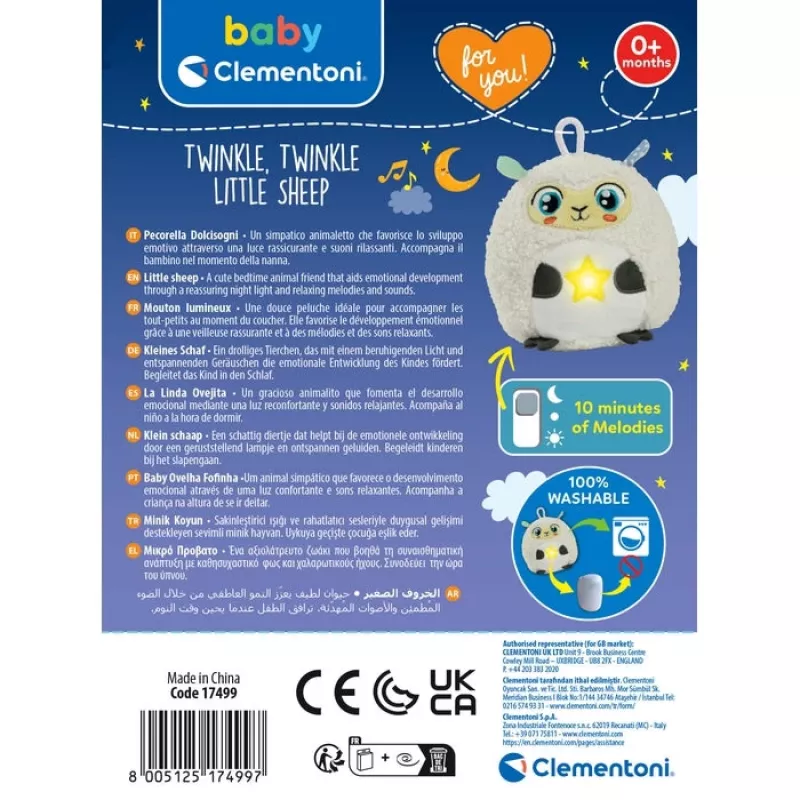 Clementoni Disney Baby 17499 stuffed toy