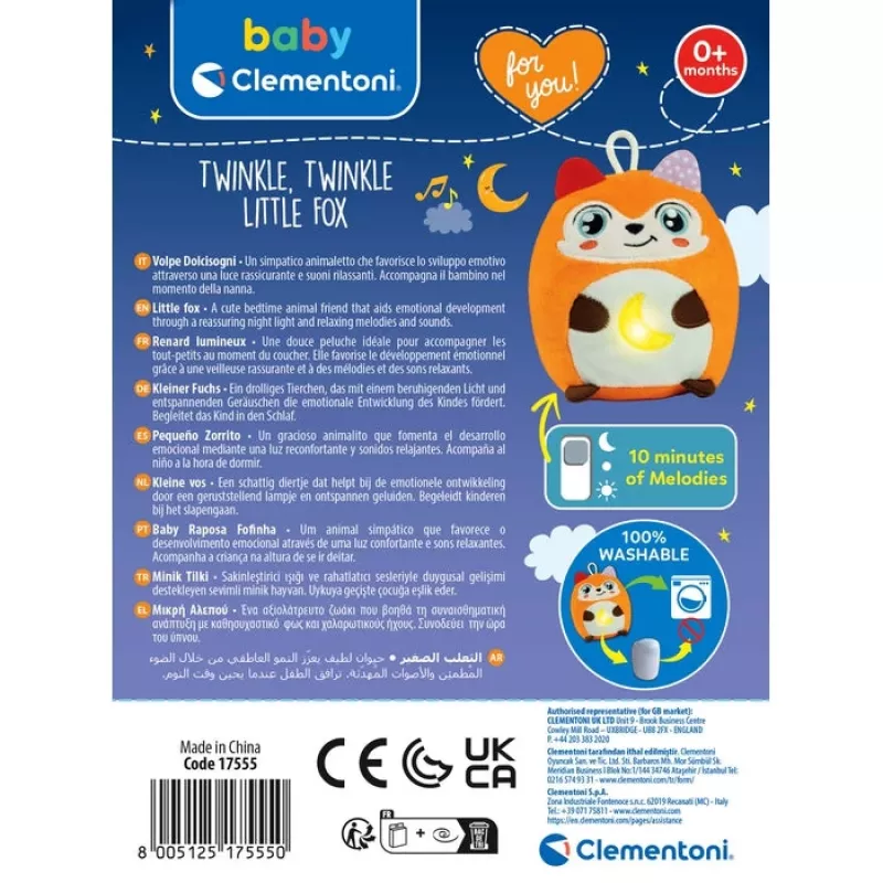 Clementoni Disney Baby 17555 stuffed toy