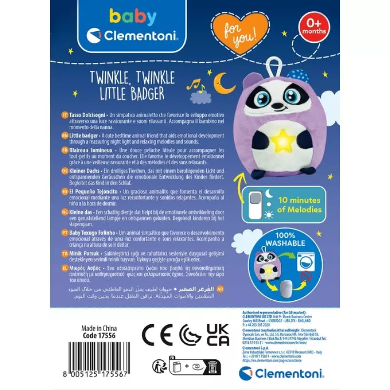 Clementoni Disney Baby 17556 stuffed toy