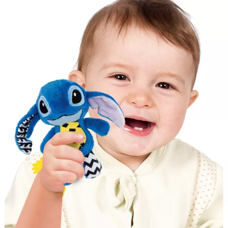 Clementoni Disney Baby Stitch Soft Rattle baby hanging toy