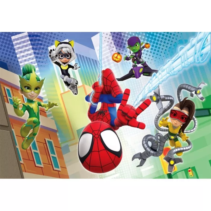 Clementoni Puzzle 2x60 pcs, Spidey and His Amazing Friends (21625)