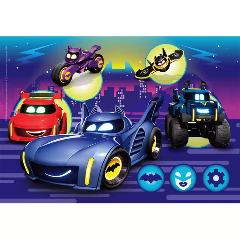 Clementoni Supercolor Puzzle 2x20 pcs, Batwheels (24806)