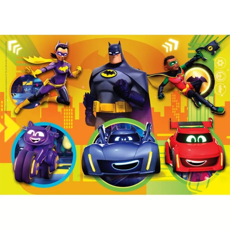 Clementoni Supercolor Puzzle 2x20 pcs, Batwheels (24806)