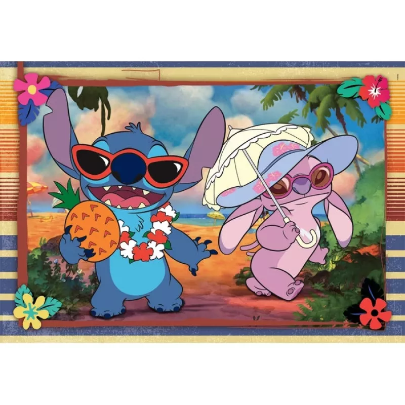 Clementoni Supercolor Puzzle 2x60 pcs, Stitch (24822)