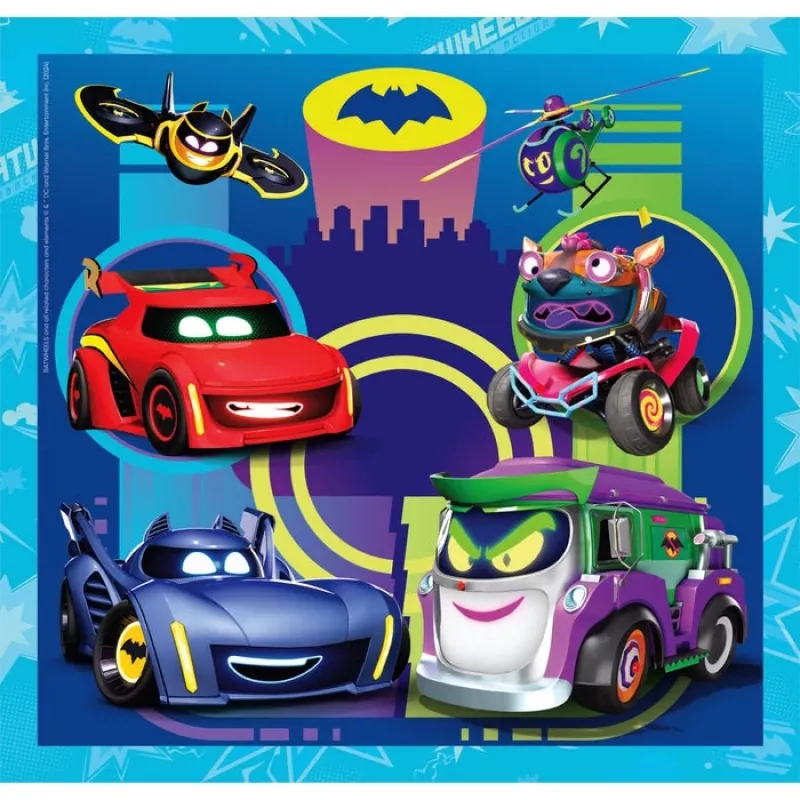 Clementoni Supercolor Batwheels Jigsaw puzzle 48 pc(s) Comics
