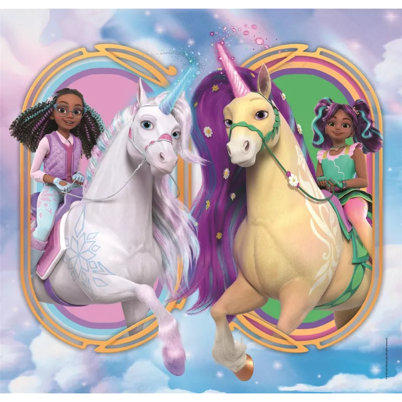 Clementoni 3x48 pcs Puzzles Unicorn Academy, 5 yr(s)