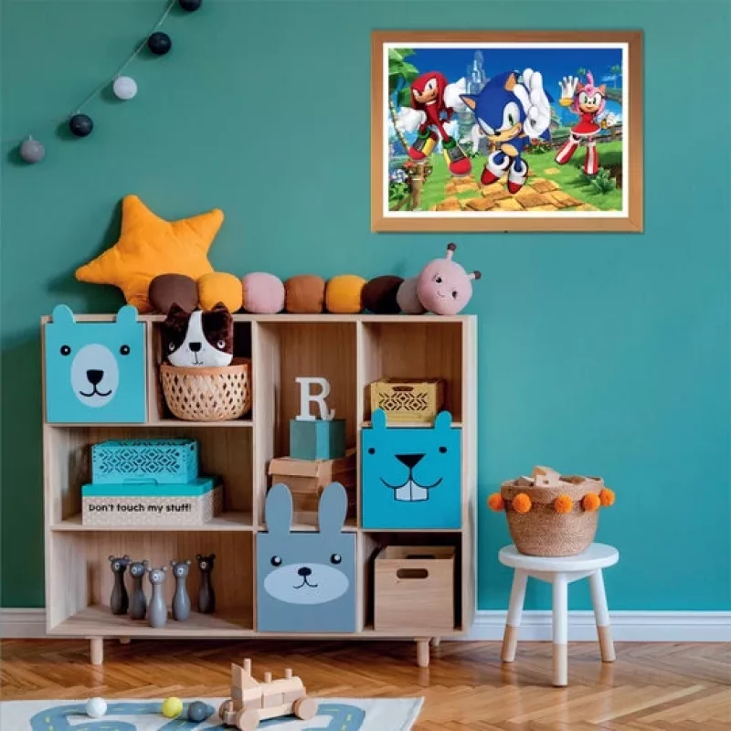 Clementoni Sonic Jigsaw puzzle 104 pc(s) Comics