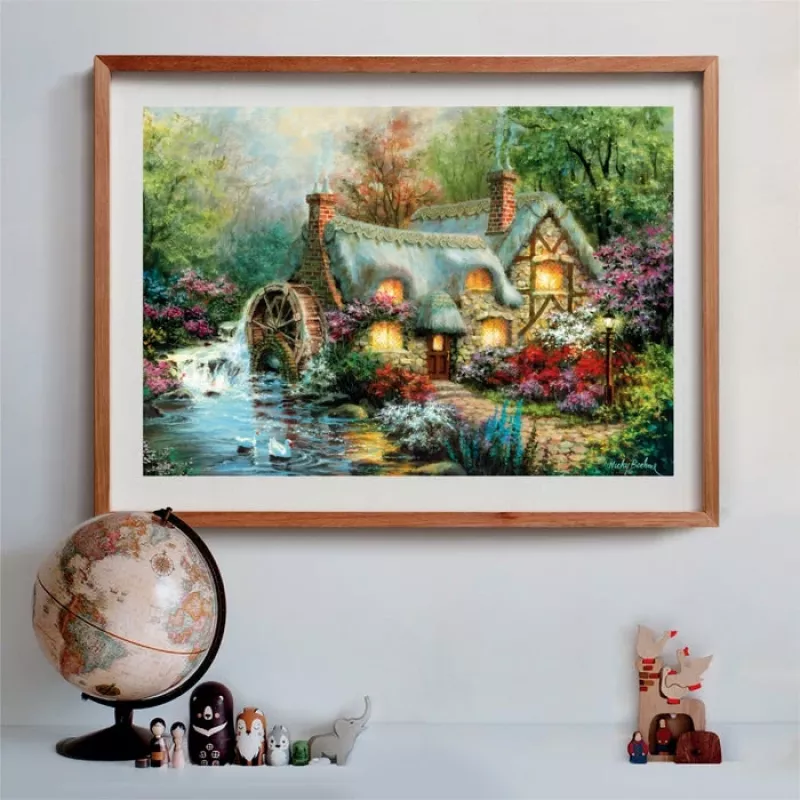 Clementoni High Quality Collection Country Retreat Jigsaw puzzle 1500 pc(s) Art