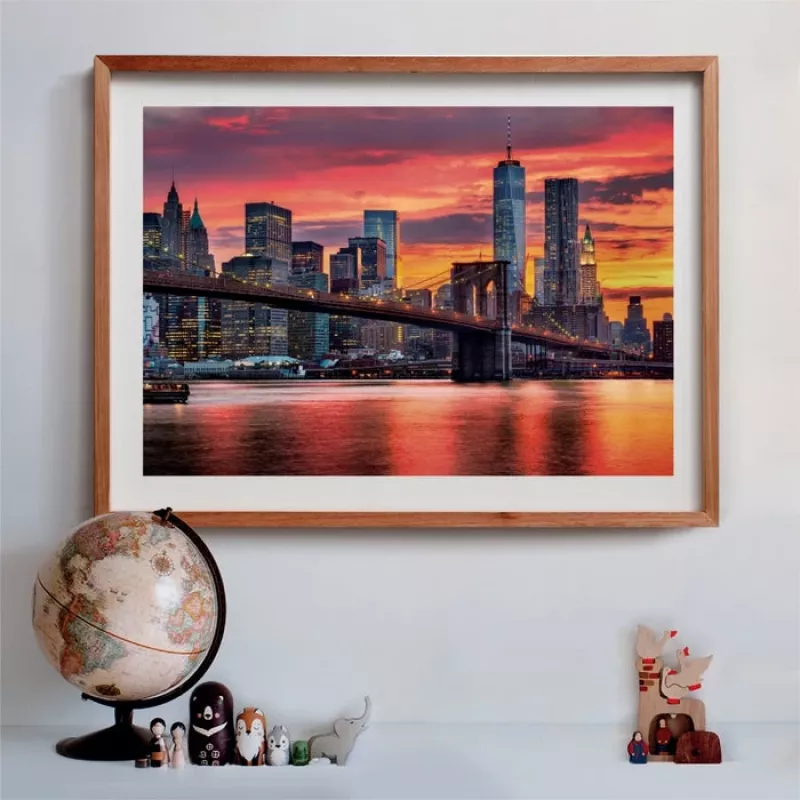 Clementoni High Quality Collection East River at Dusk Jigsaw puzzle 1500 pc(s) Landscape