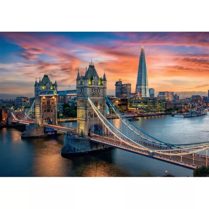 Clementoni High Quality Collection London Twilight Jigsaw puzzle 1500 pc(s) Landscape