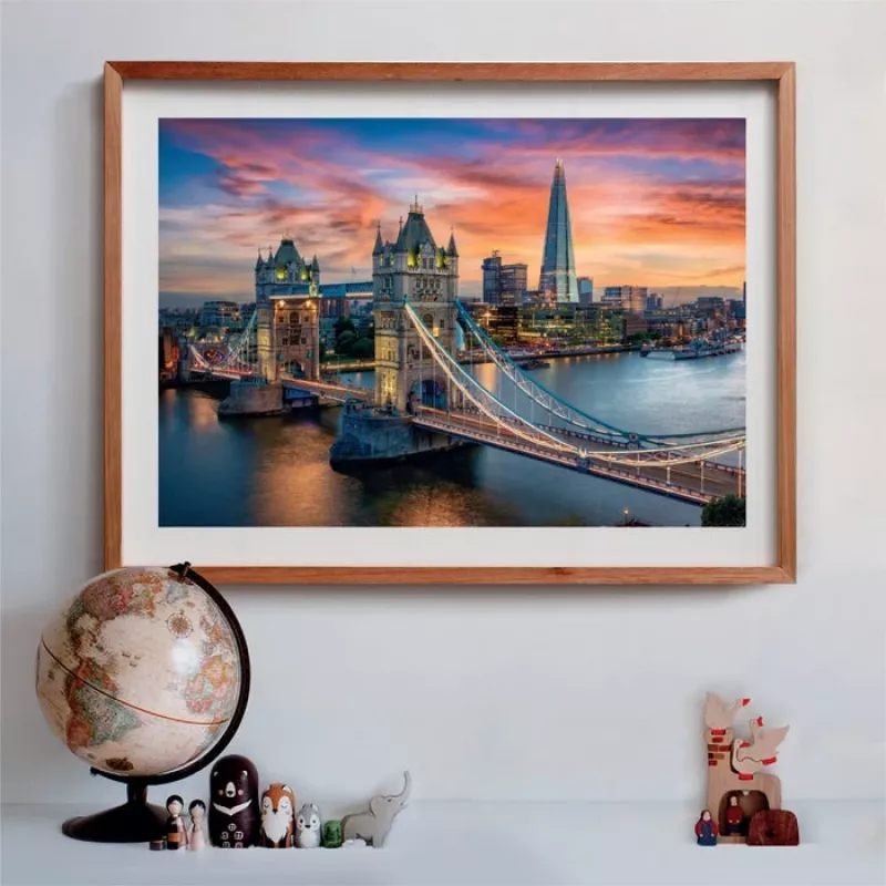 Clementoni High Quality Collection London Twilight Jigsaw puzzle 1500 pc(s) Landscape