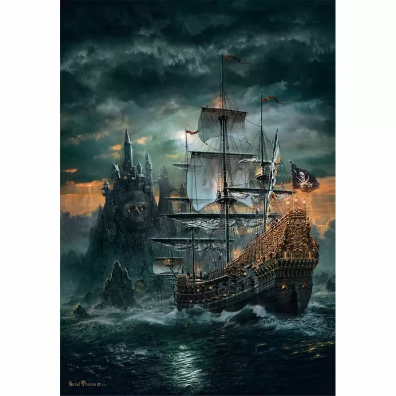 Clementoni High Quality Collection The Pirates Ship Jigsaw puzzle 1500 pc(s) Art