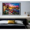 Clementoni Manhattan balcony sunset Jigsaw puzzle 3000 pc(s) City