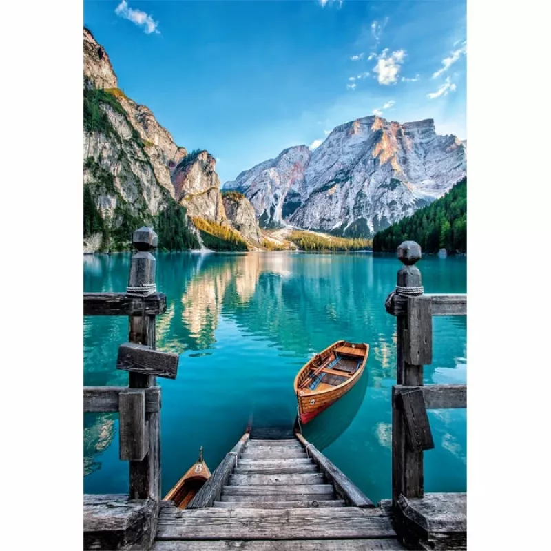 Clementoni High Quality Collection Braies Lake Jigsaw puzzle 500 pc(s) Landscape
