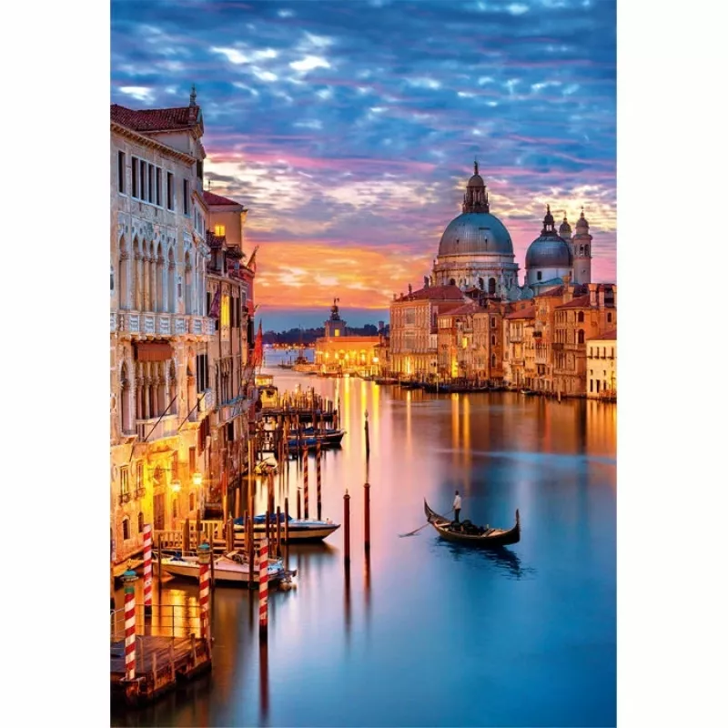 Clementoni High Quality Collection Lighting Venice Jigsaw puzzle 500 pc(s) Landscape