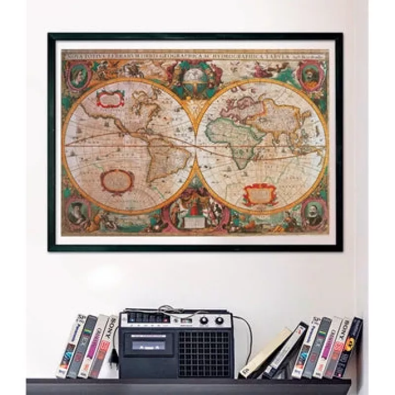 Clementoni Old map Jigsaw puzzle 1000 pc(s) Maps