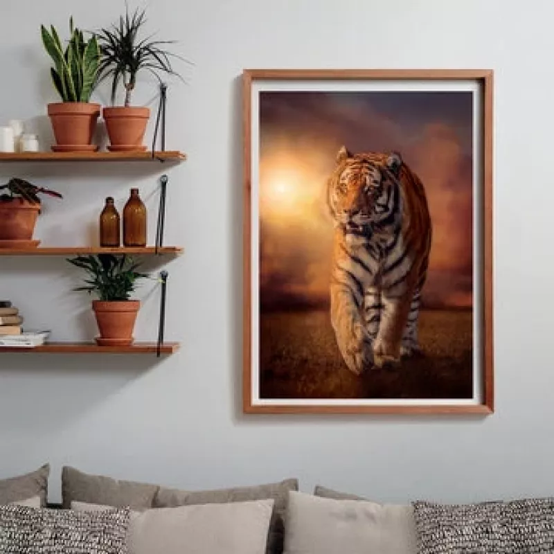 Clementoni Tiger Jigsaw puzzle 1000 pc(s) Animals