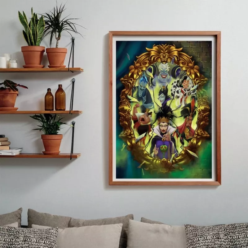 Clementoni Disney Villains Jigsaw puzzle 1000 pc(s) Cartoons
