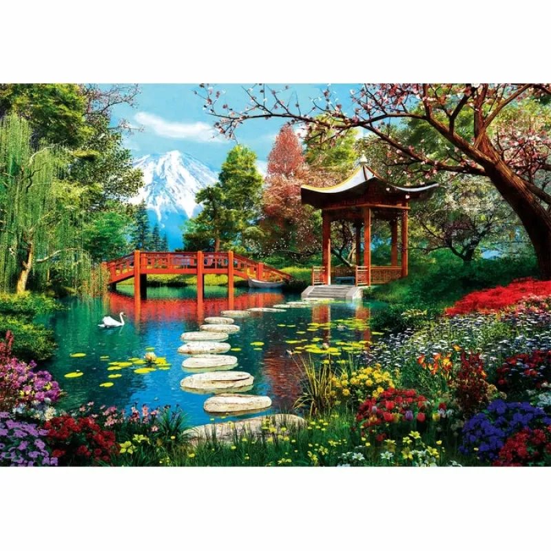 Clementoni High Quality Collection Fuji Garden Jigsaw puzzle 1000 pc(s) Landscape