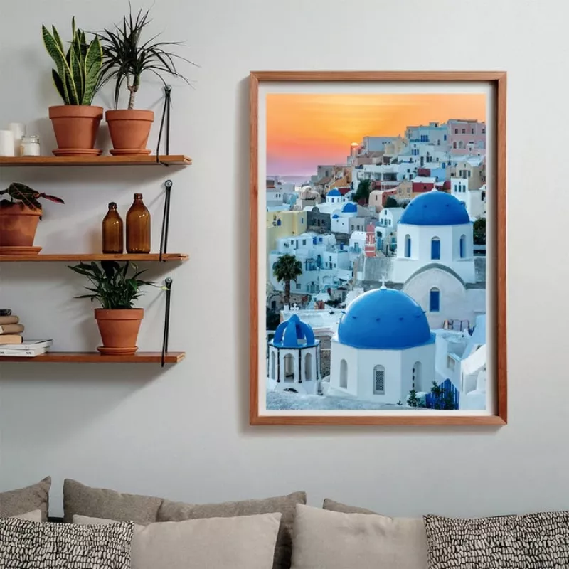 Clementoni High Quality Collection Santorini Jigsaw puzzle 1000 pc(s) Landscape