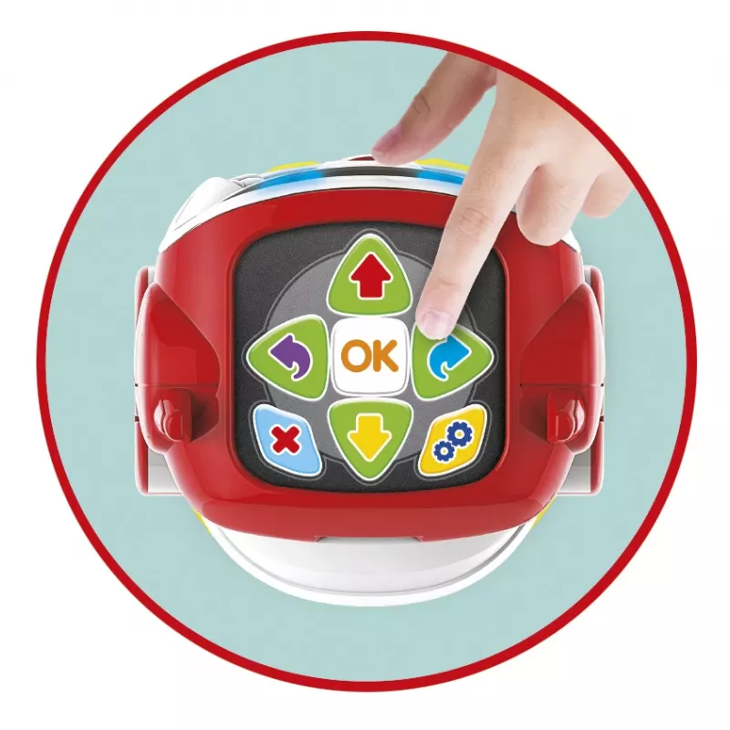 Clementoni DOC - Educational Talking Robot, Programmable robot, 5 yr(s), Red, White