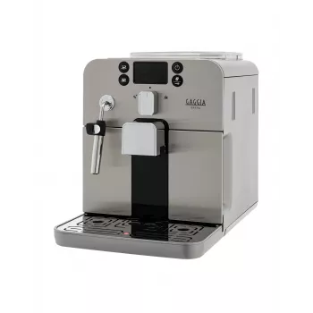 Gaggia Super-automatic espresso machine RI9305/01, Espresso machine, 1.2 L, Coffee beans, Ground coffee, Built-in grinder, 1400 W, Black, Silver