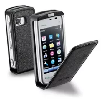 Cellularline FLAP ESSENTIAL mobile phone case Flip case Black