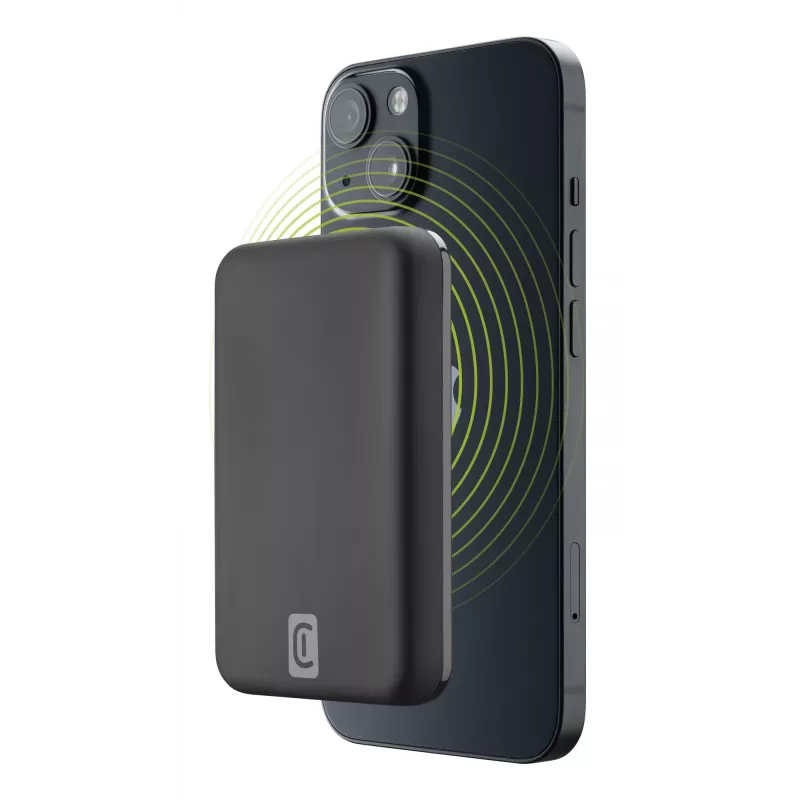 Cellularline Wireless power bank MAG 5000 Portable charger compatible with the MagSafe system